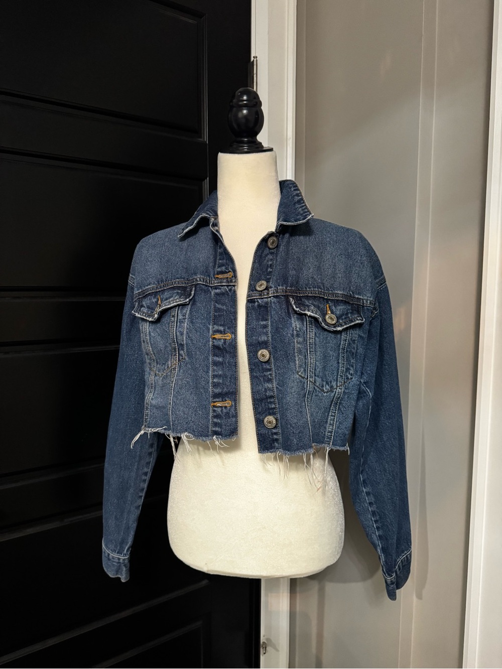 Cropped Jean jacket